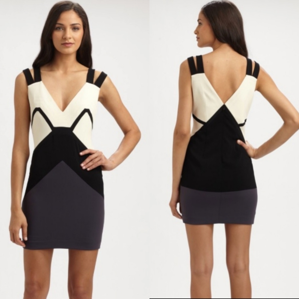 Jay Godfrey silk mini dress